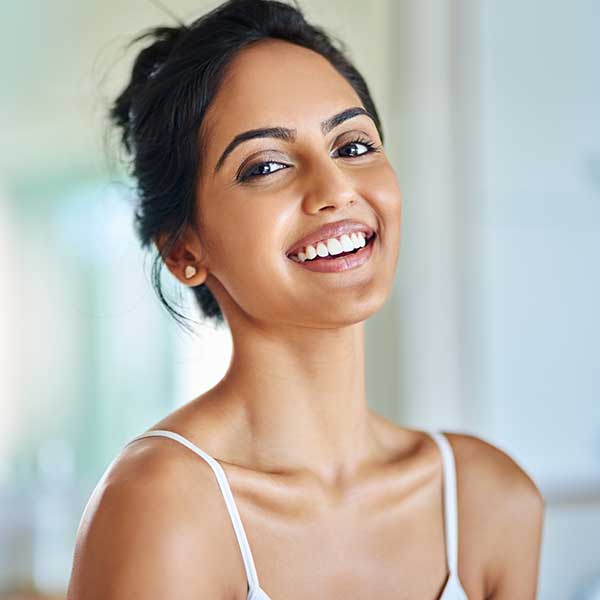 Portrait of an Attractive Young Woman